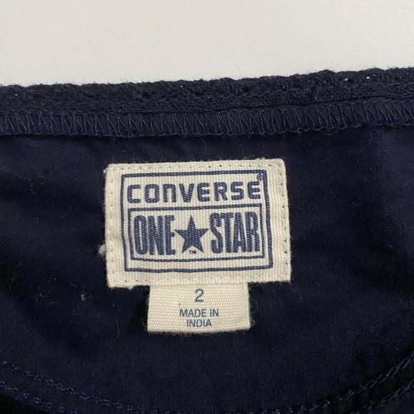 CONVERSE One Star Cotton Sundress Dress Sleeveless  Women’s size 2X - Picture 7 of 14